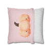 Pink Pumpkin Pillow Case