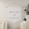 Simple First Day of School Pennant