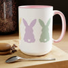 Pastel Rainbow Bunny Mug