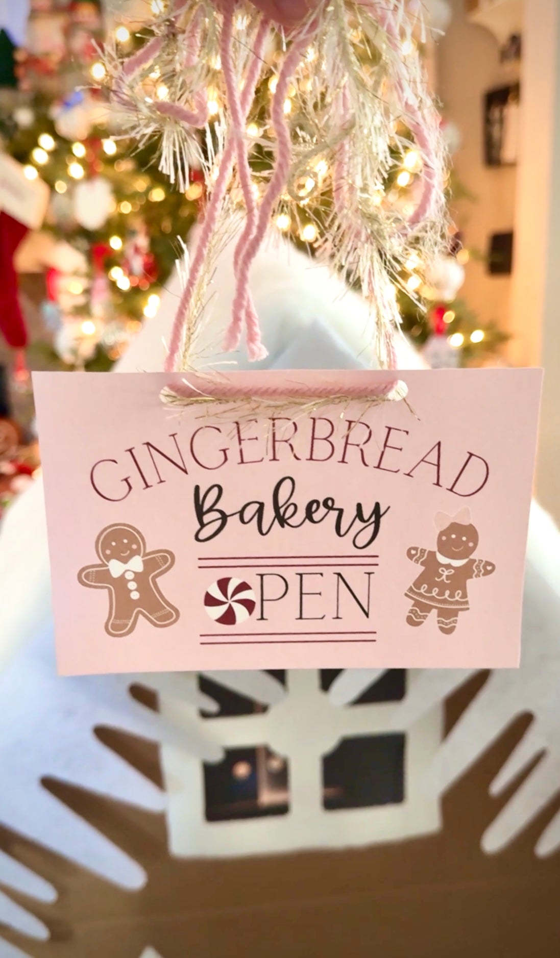 Gingerbread Bakery Printable Sign